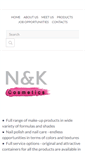 Mobile Screenshot of n-k-cosmetics.com